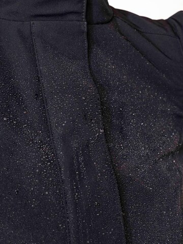 RainSisters Between-seasons coat 'Baloon-Style Sleeves' in Black