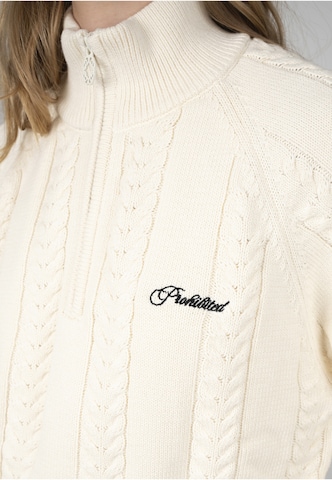 Prohibited Sweater in Beige