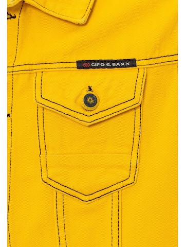 Veste mi-saison 'CJ289' CIPO & BAXX en jaune