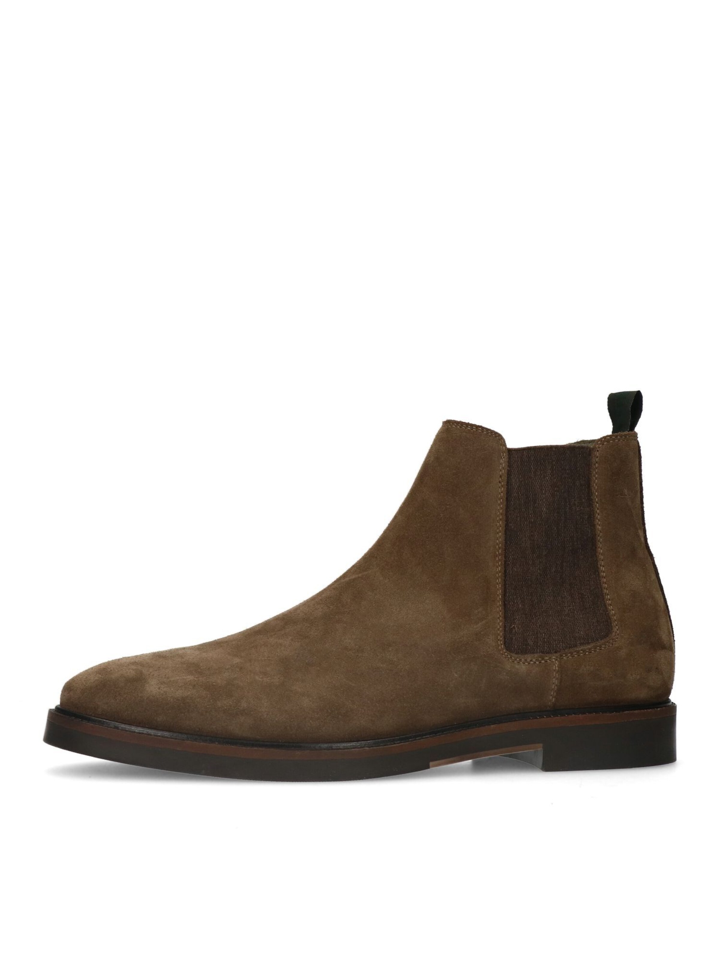 Chelsea Boots MANFIELD en gris : devant