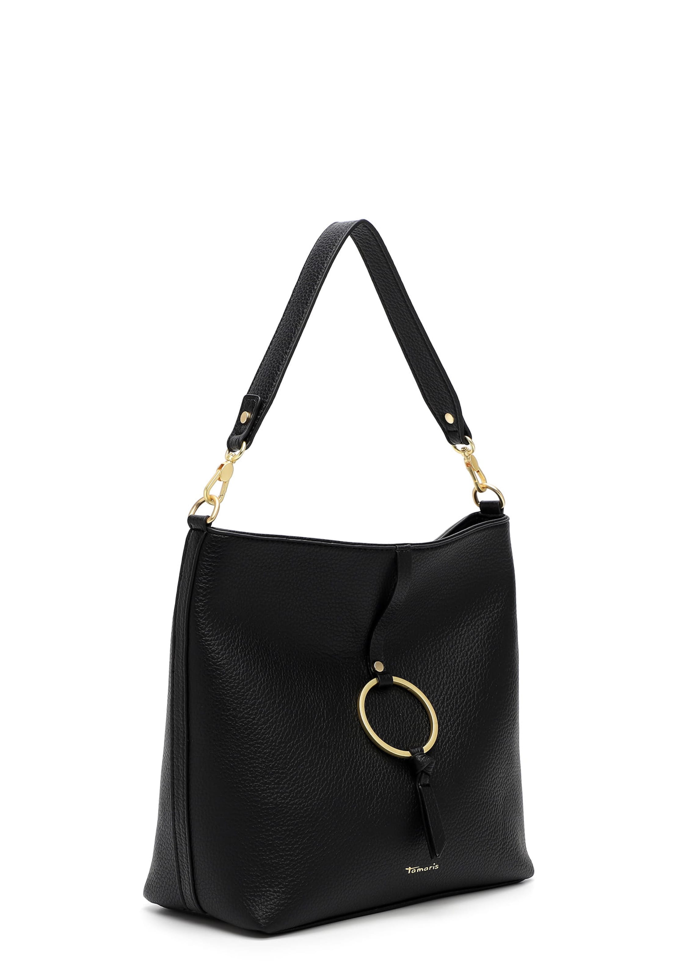 Borsa a sacco ' Maischa ' di Tamaris in nero
