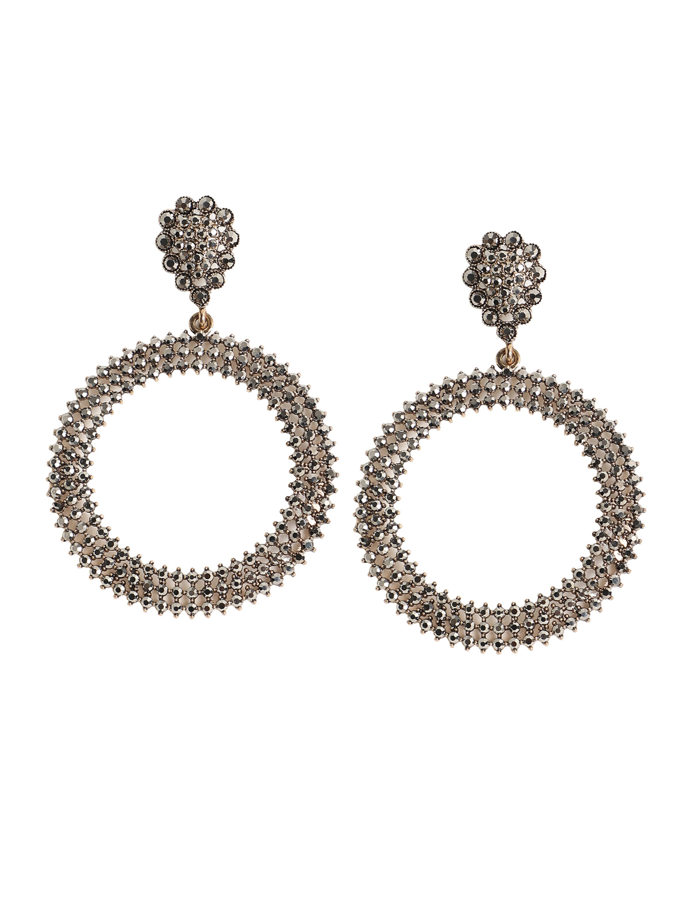 Boucles d'oreilles 'Lawanda' SOHI en or : devant