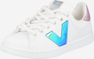 VICTORIA Sneaker in neonblau / pink / weiß, Produktansicht