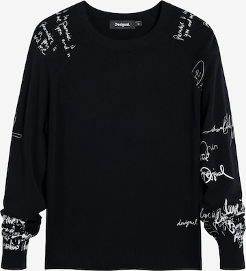 Pull-over 'JERS_MARQUETTE 26SWJF10' Desigual en noir : devant