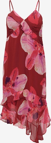 Abito 'CARAsta' di ONLY Carmakoma in rosso: frontale