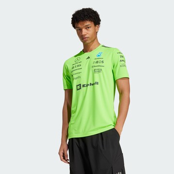 ADIDAS PERFORMANCE Performance shirt 'Mercedes - Amg Petronas Formula One Team' in Green: front