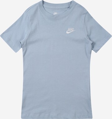 Nike Sportswear Särk 'FUTURA', värv sinine: eest vaates