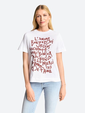 Rich & Royal T-Shirt in Weiß: Vorderseite