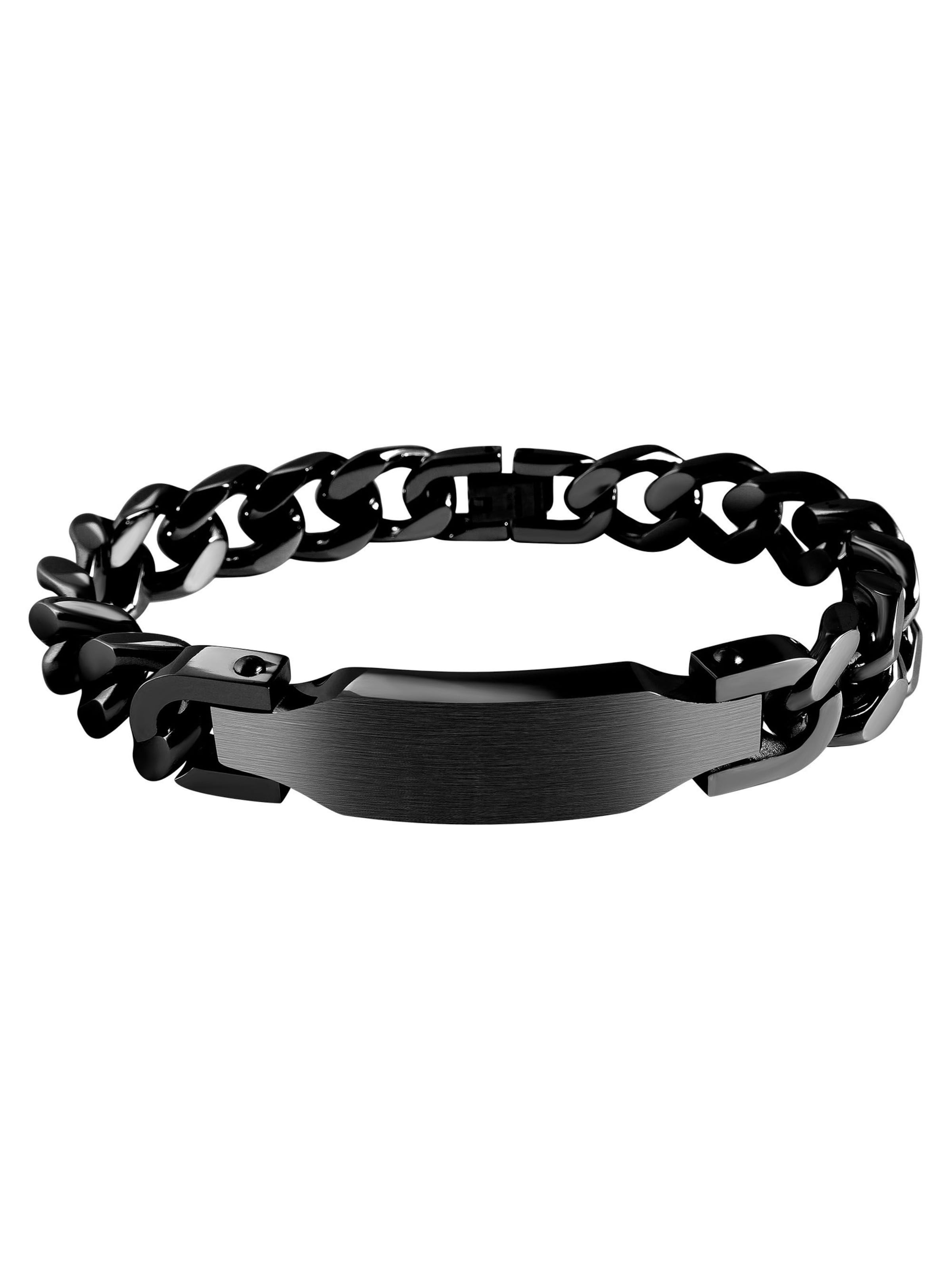 Akzent Bracelet 'wasserfest' in Black: front