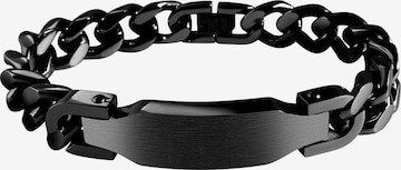 Akzent Bracelet 'wasserfest' in Black: front