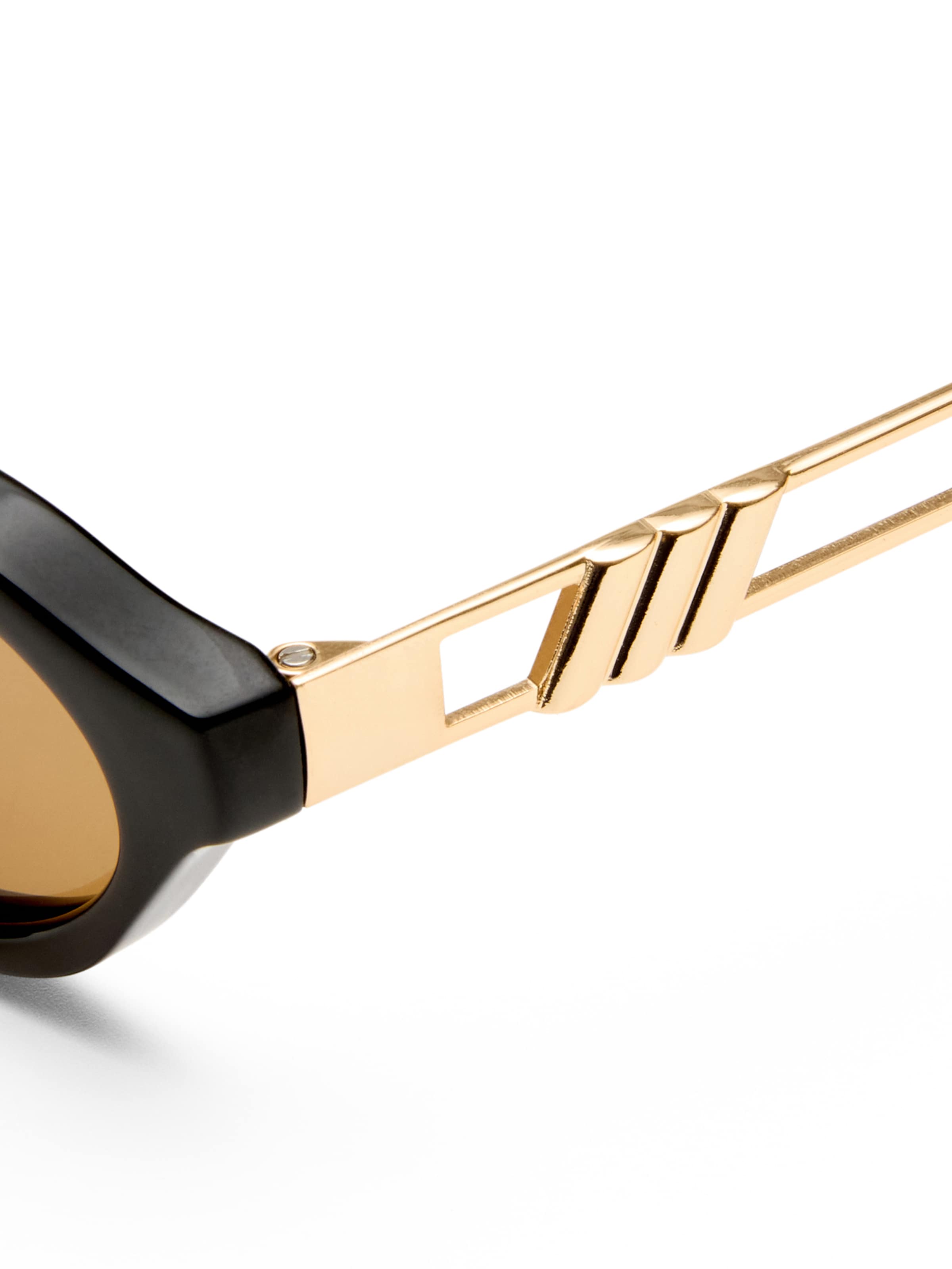 LE SPECS Aurinkolasit 'LUNITA' värissä musta