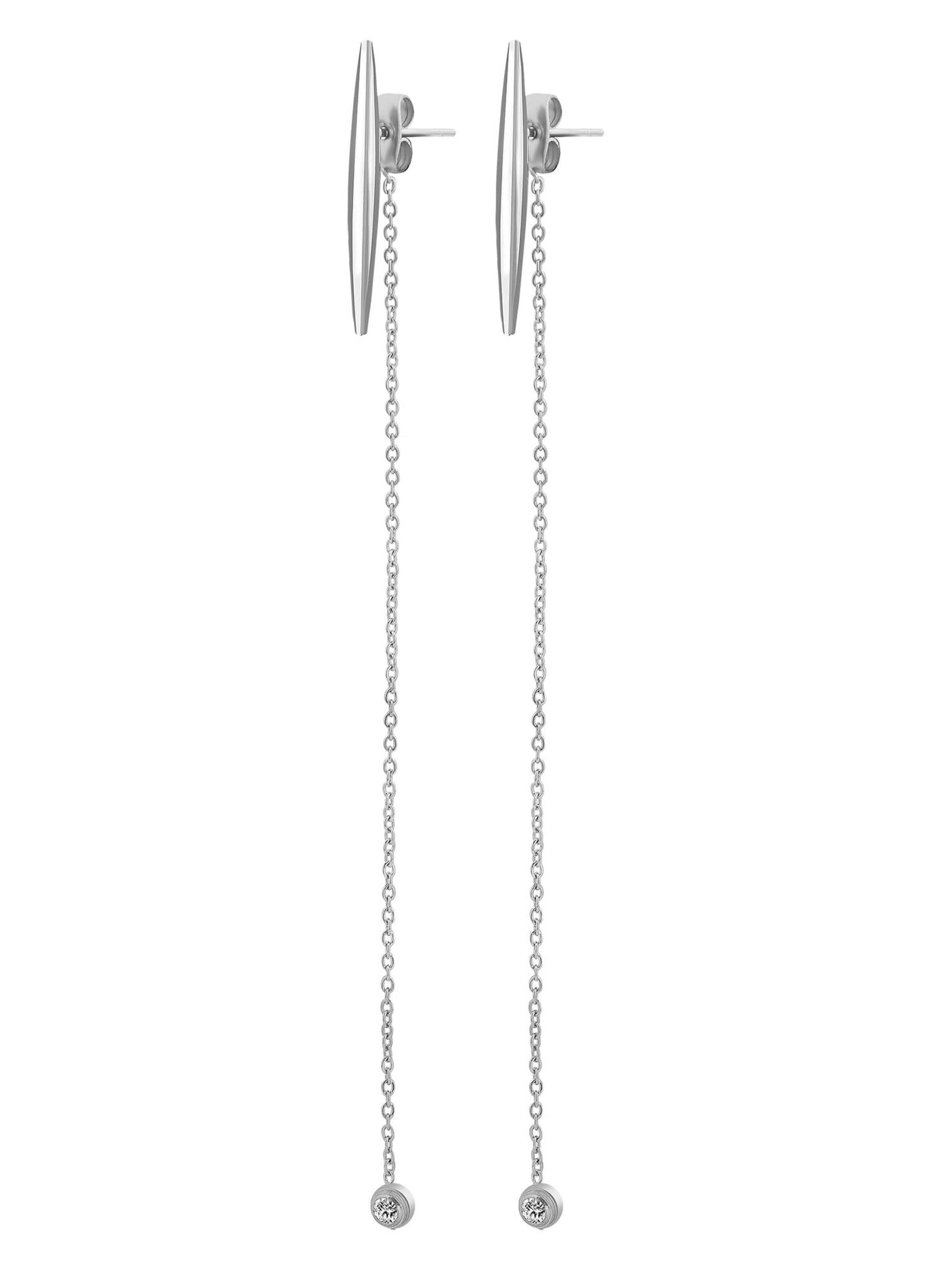 Akzent Earrings 'Zoja, langlebig' in Silver