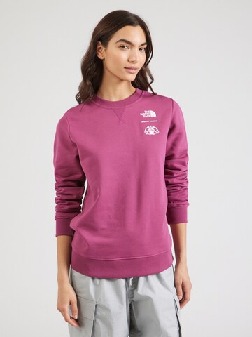 THE NORTH FACE - Sudadera en lila