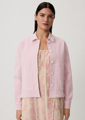 comma casual identity Between-Season Jacket in Pink: front