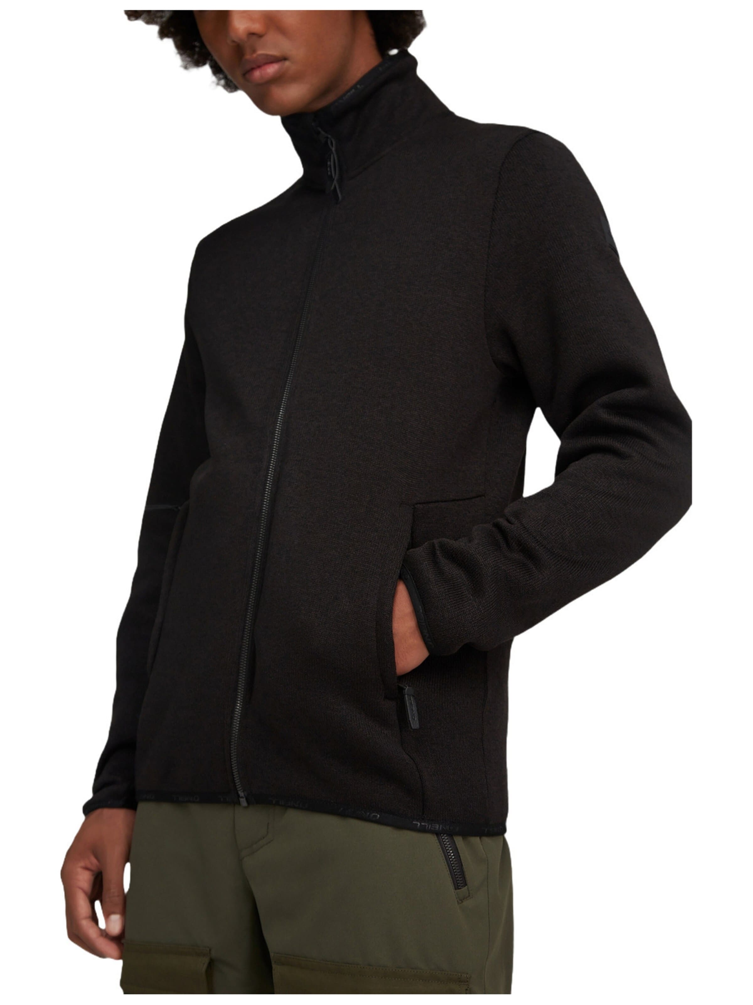 O'NEILL Shirt 'O'Neill Piste Fleece' in S in de kleur Zwart, Productweergave