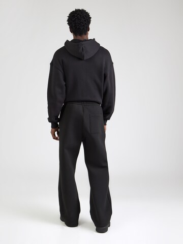 Loosefit Pantalon WEEKDAY en noir