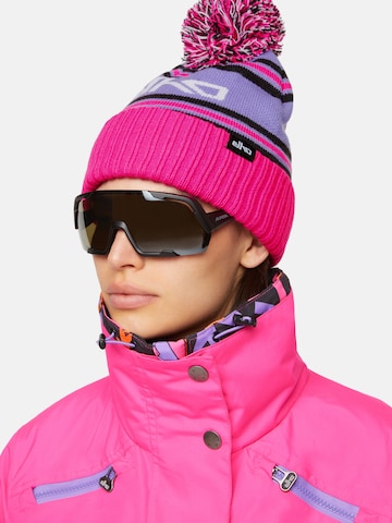 Bonnet 'La Grave 89' elho en violet : devant