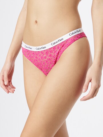 Calvin Klein Underwear Figi w kolorze różowy: przód