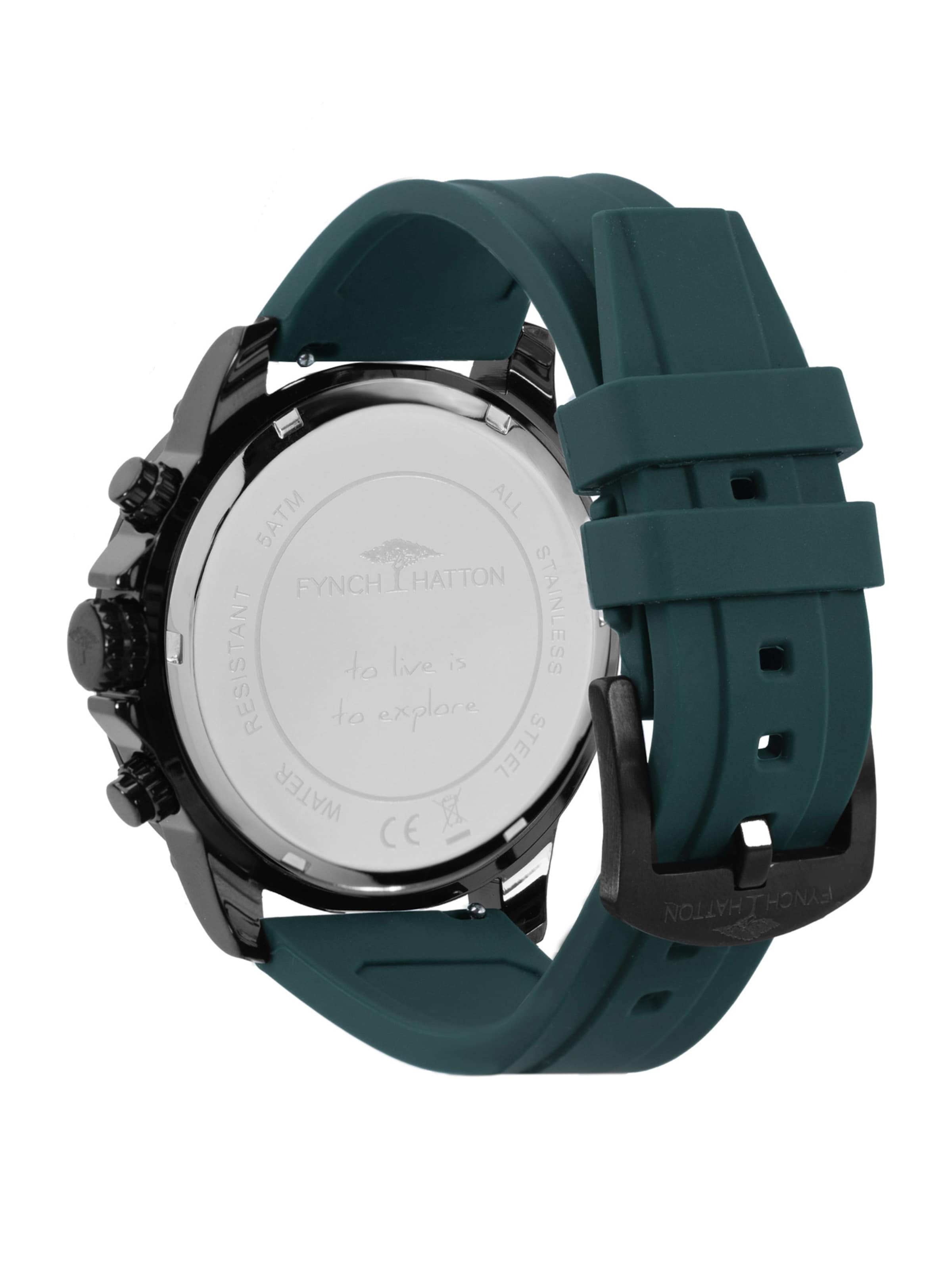 FYNCH-HATTON Analoog horloge in Groen