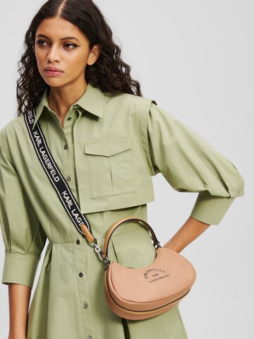 Karl Lagerfeld Crossbody bag in Brown: front