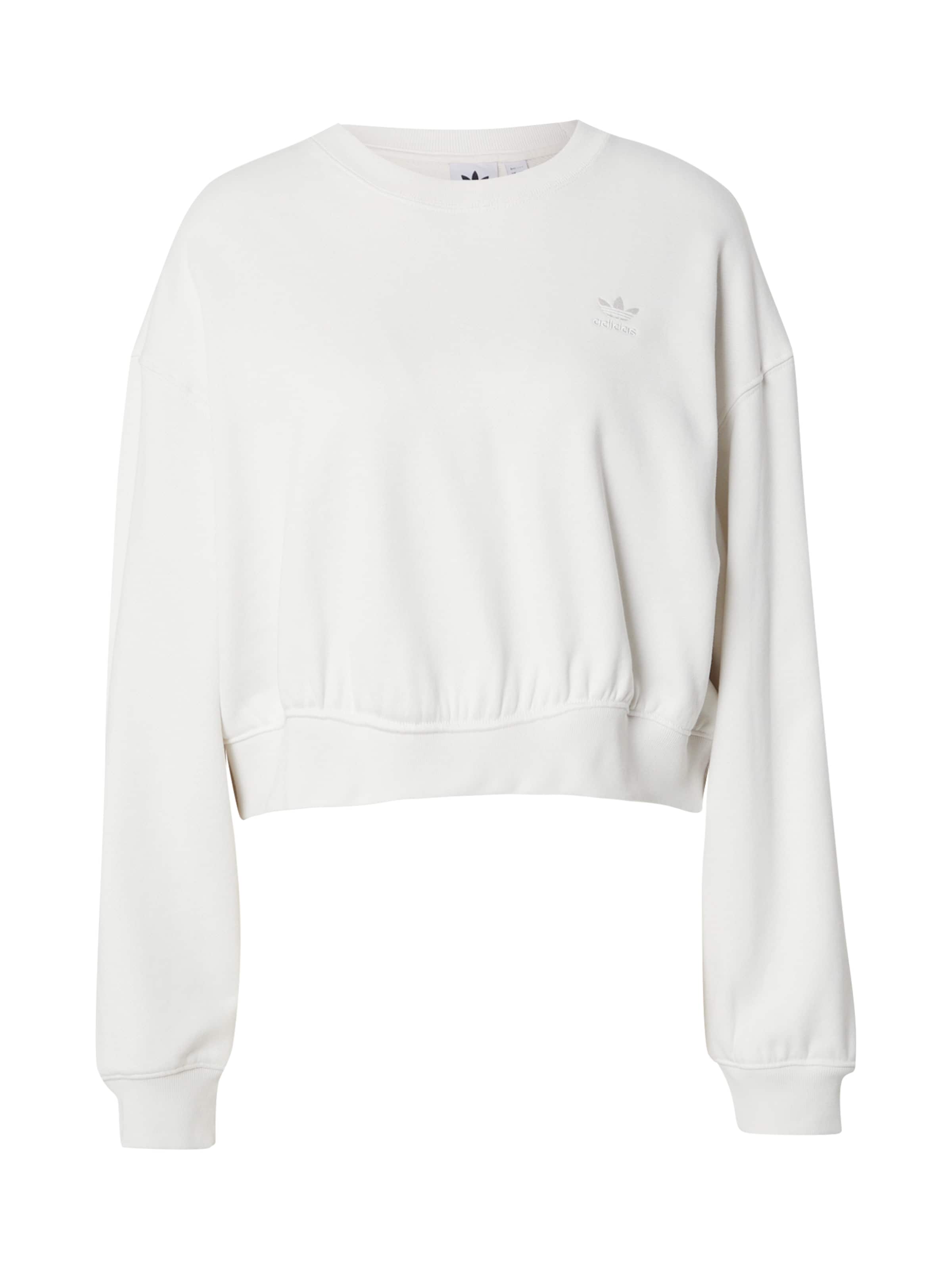 ADIDAS ORIGINALS Sweatshirt 'Nelson' i hvid: forside