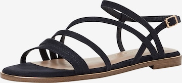 Tamaris Sandale in Blau: Vorderseite