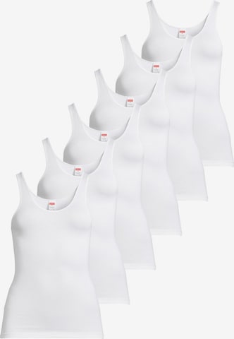 CON-TA Undershirt 'Modal' in White: front