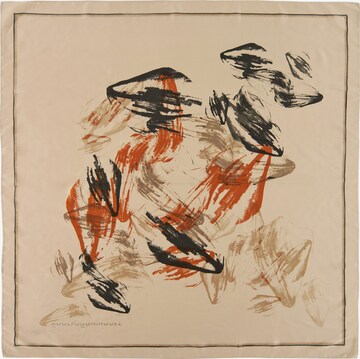 Foulard Adolfo Dominguez en beige : devant