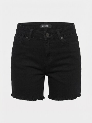 KOROSHI - regular Vaquero en negro