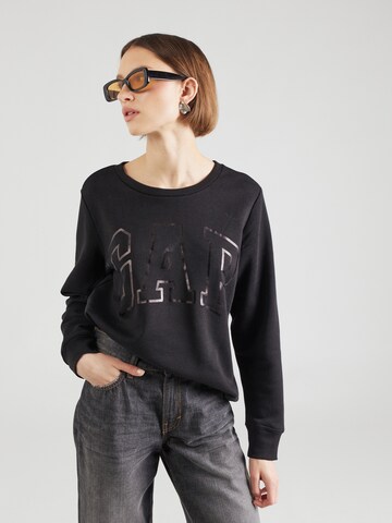 GAP Sweatshirt in Schwarz: Vorderseite