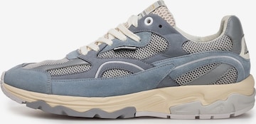 Sneaker bassa 'DE REZER 01' di Floris van Bommel in blu: frontale