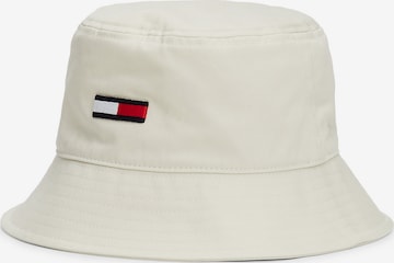 Tommy Jeans Hat in Beige: front