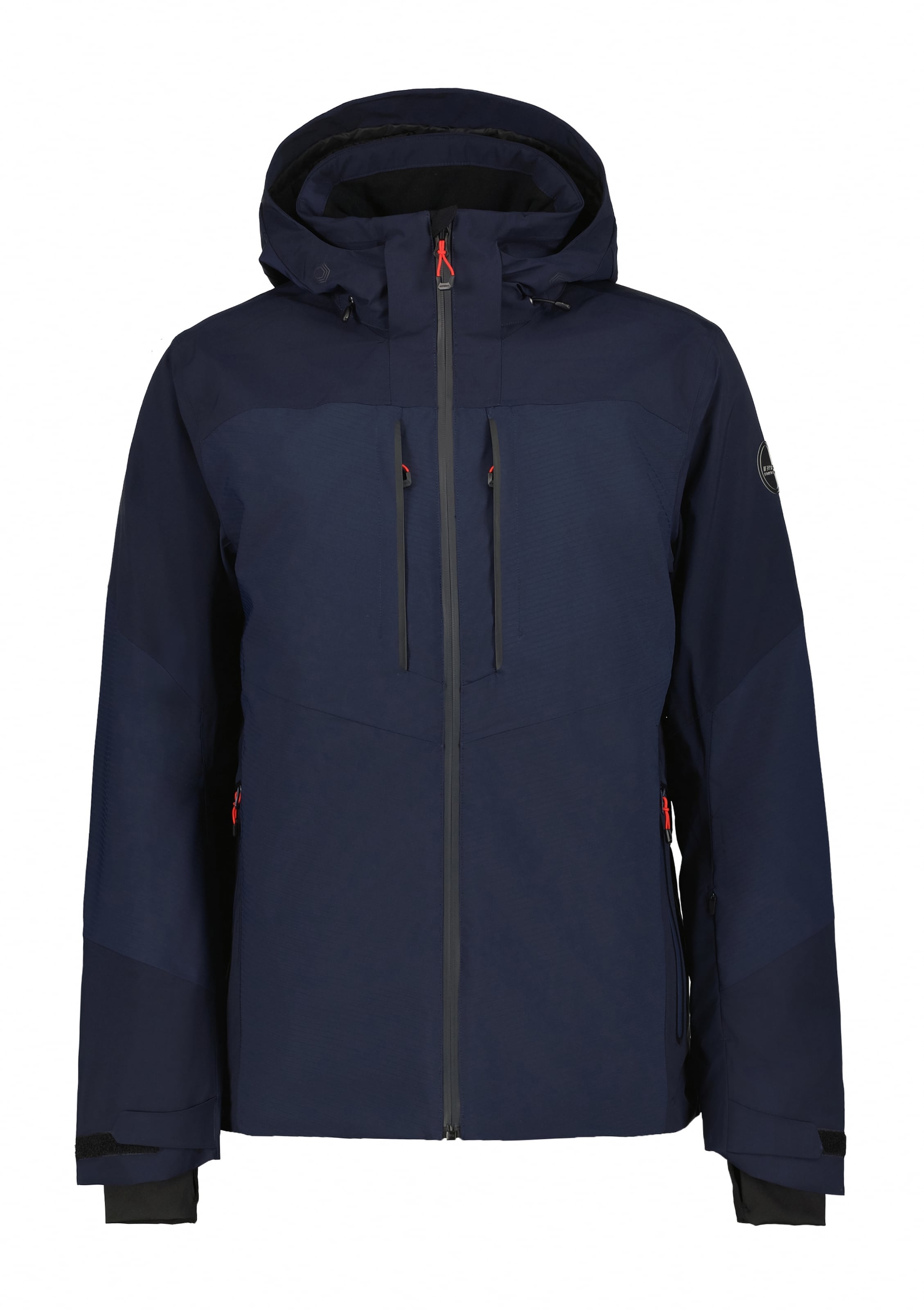 ICEPEAK Winter Parka in Blue: front