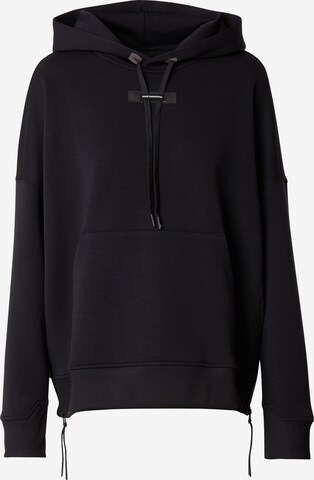 On Sweatshirt in Black: front