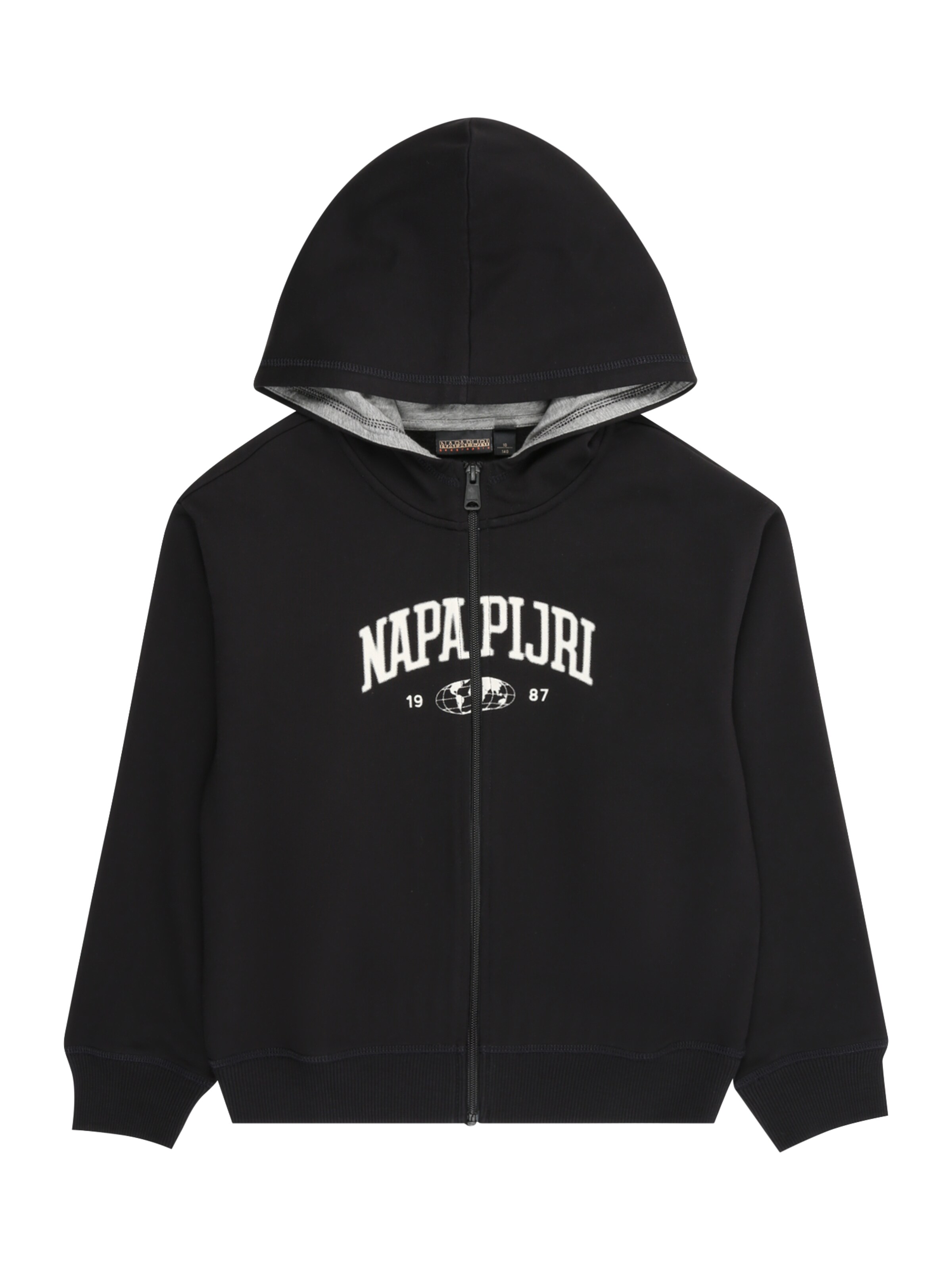 Giacca di felpa 'B-INOT' di NAPAPIJRI in nero: frontale