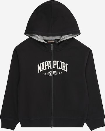 Giacca di felpa 'B-INOT' di NAPAPIJRI in nero: frontale