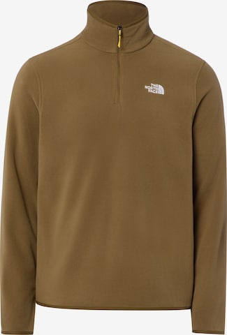 THE NORTH FACE Sports sweater 'GLACIER' in Green: front