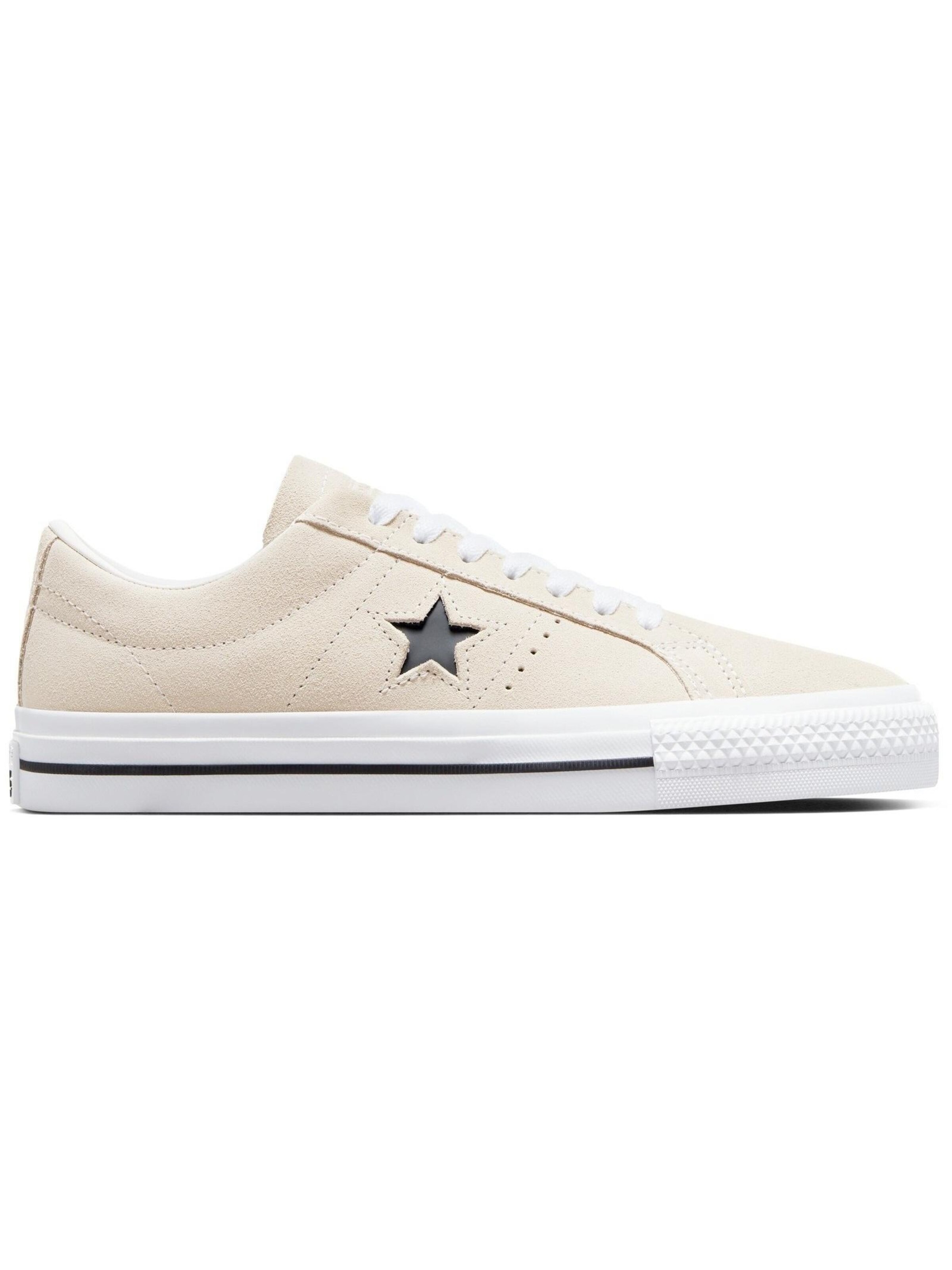 Baskets basses 'One Star Pro' CONVERSE en beige : devant