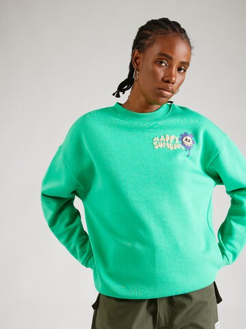 Sweat-shirt Sublevel en vert