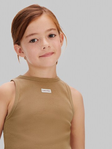 Regular Haut Calvin Klein Jeans en marron