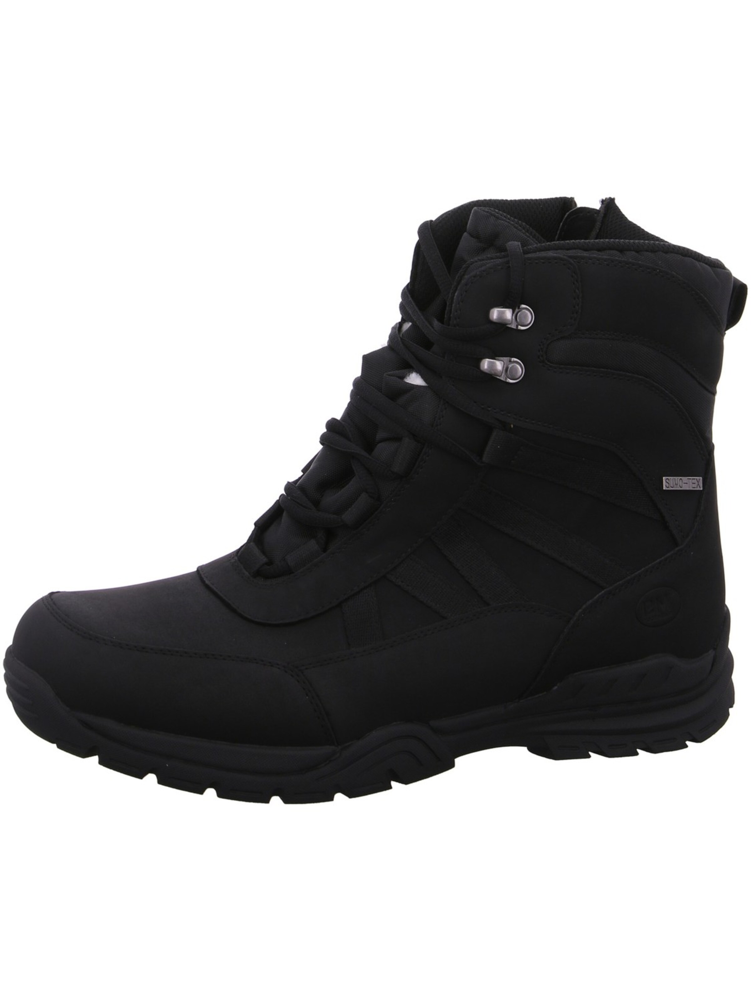 SUPREMO Snowboots 'Supremo Winterstiefel Schwarz'‌‌‌‌‌ in Schwarz: Vorderseite