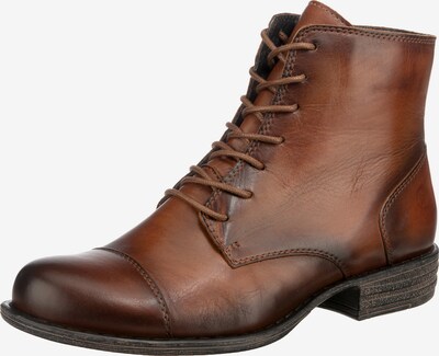 Paul Vesterbro Schnürstiefelette in cognac, Produktansicht