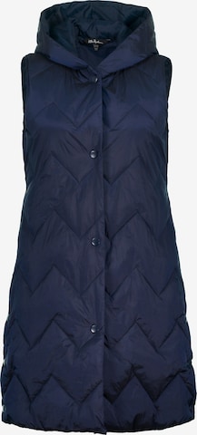 Ulla Popken Vest in Blue: front