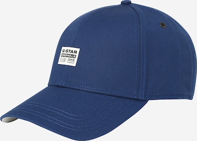 G-Star RAW Casquette en bleu foncé / noir / blanc, Vue avec produit