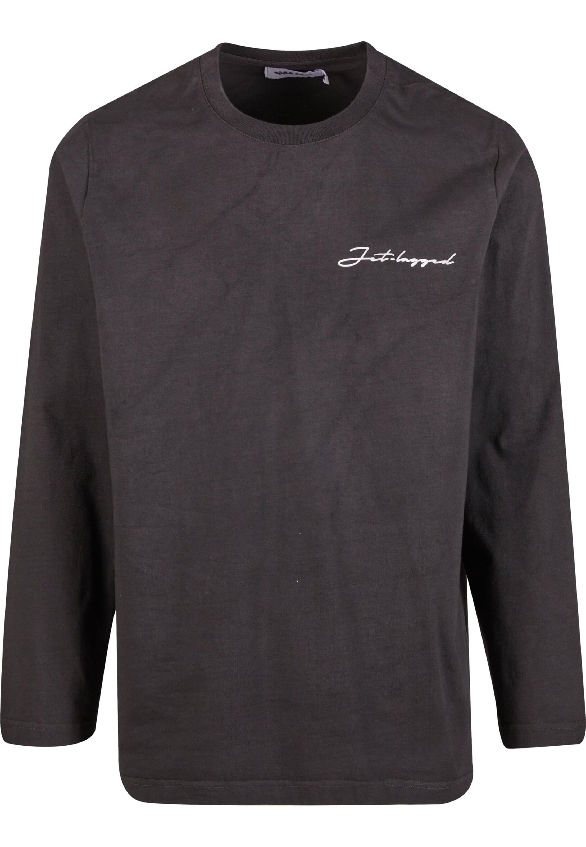 Pica Pica Shirt 'Jet-Lagged' in Black: front