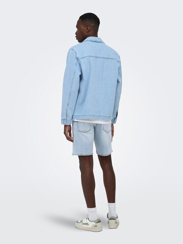 Only & Sons Regular Jeans 'ONSWEFT' in Blauw