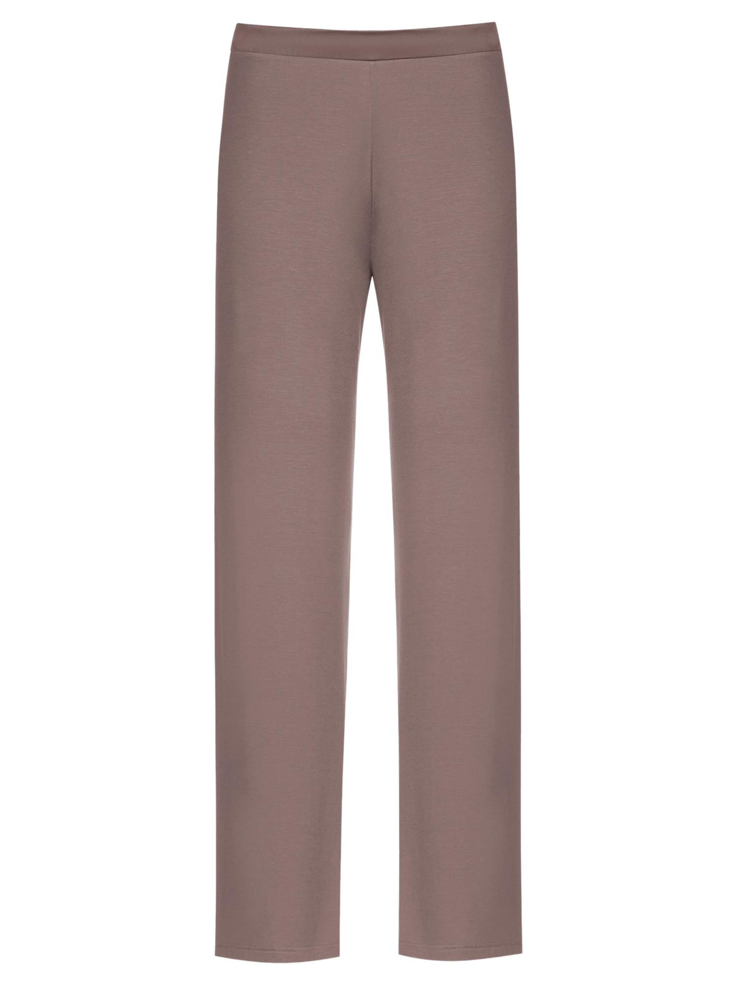 Mey Pajama pants 'Pure Chic' in Brown: front