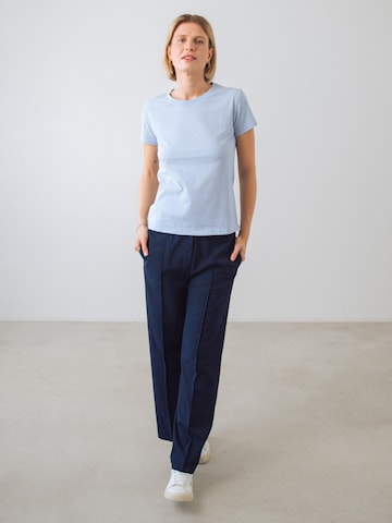 Honest Basics Shirt 'T-shirt Women' in Blauw