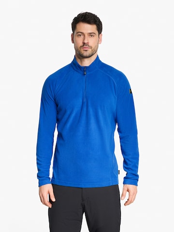 ZIENER Athletic Sweatshirt 'JUSEI-Z' in Blue: front