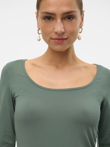 VERO MODA Shirt 'VMLULU' in Grün